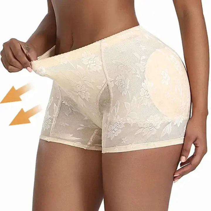 Guudia Lace Hip Enhancer Shapewear Briefs Flawless