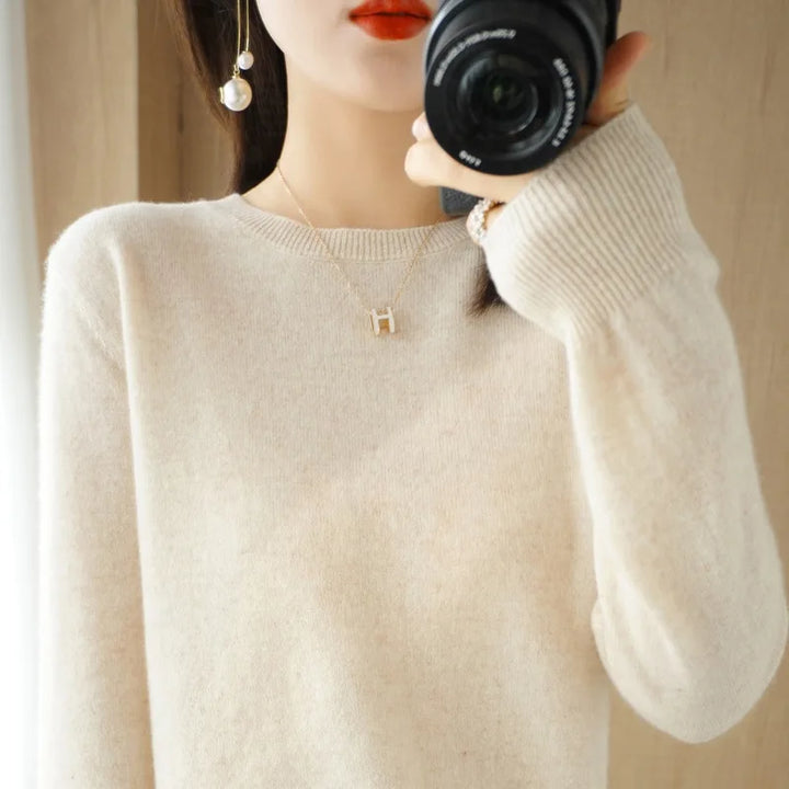 Autumn And Winter Cashmere Sweater Women&