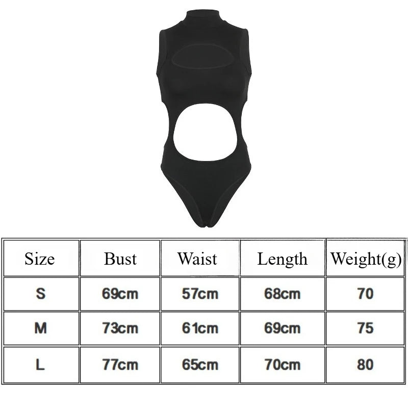 Sexy Irregular Backless Bodysuit For Women