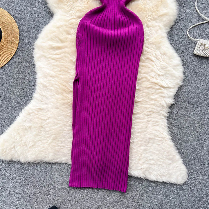 Yuoomuoo Signature Knitted Bodycon Dress
