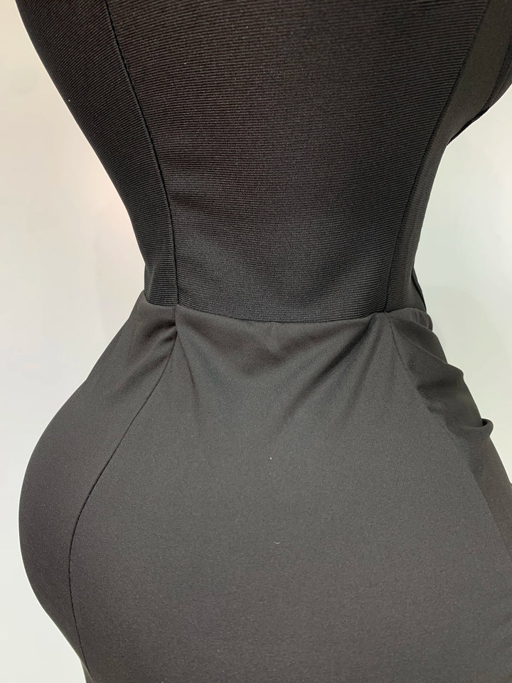 Swtao Diamond Floor Gown Winter Luxe Bodycon