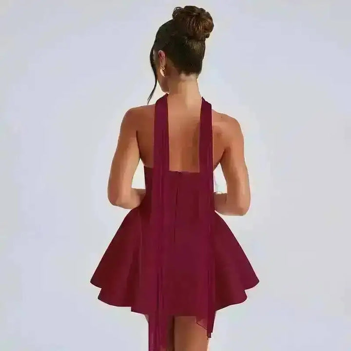 Stunning Off Shoulder Slim Fit A Line Mini Party