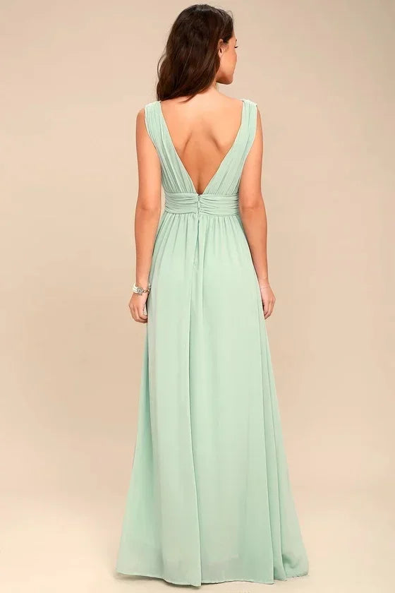 Exquisite Red Backless Maxi Dress For Elegant
