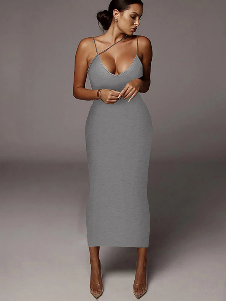 Stunning Leopard Print Bodycon Midi Dress For