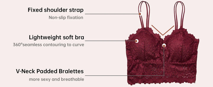 Women Seamless Modal Lace Bra Panty Set