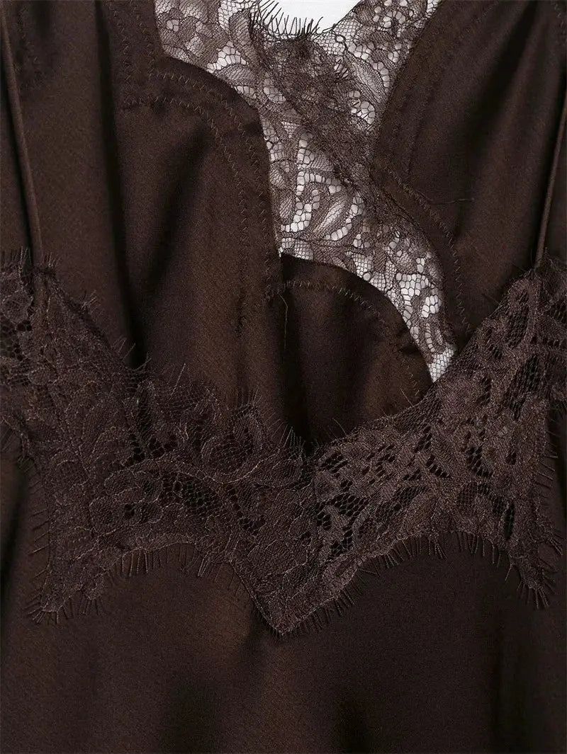Flattering Lace Dress For Women Summer | ourlum.com