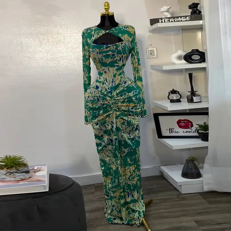 Luxury Empire Maxi Dress Dynamic Fit For Night
