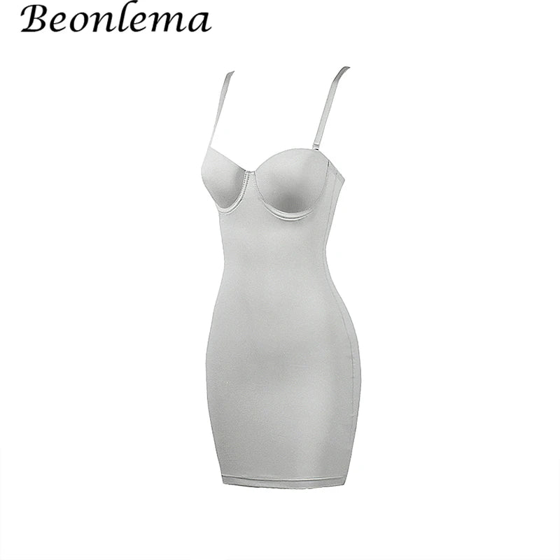 Backless Bodycon Mini Dress High Waist Clubwear