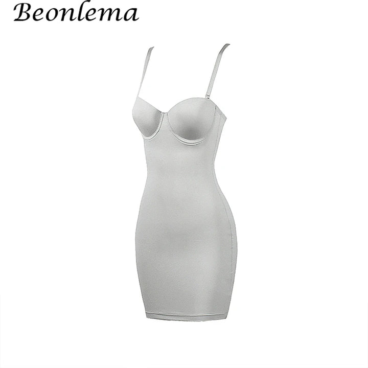 Backless Bodycon Mini Dress High Waist Clubwear