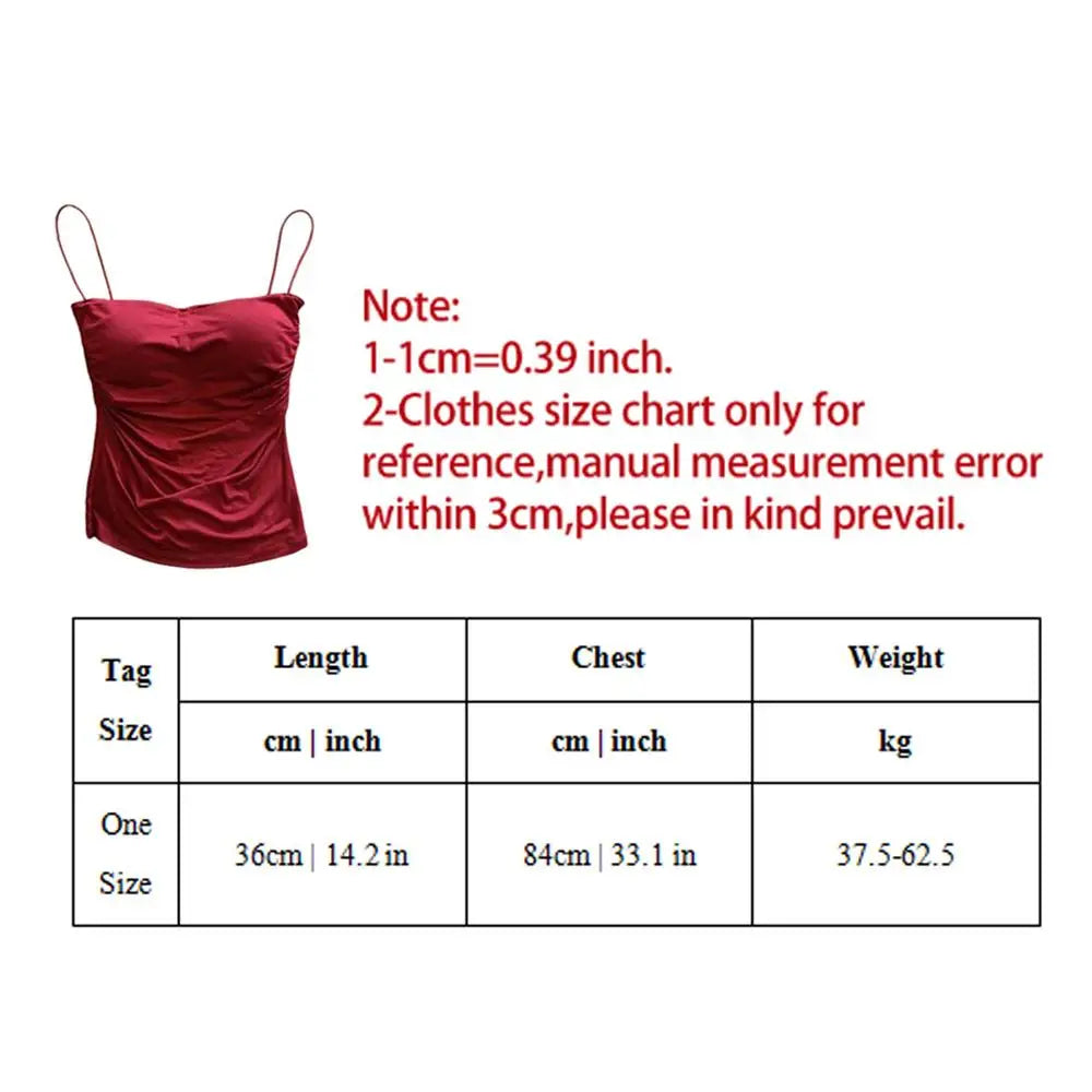 Premium Supportive Cotton Bodycon Cami With