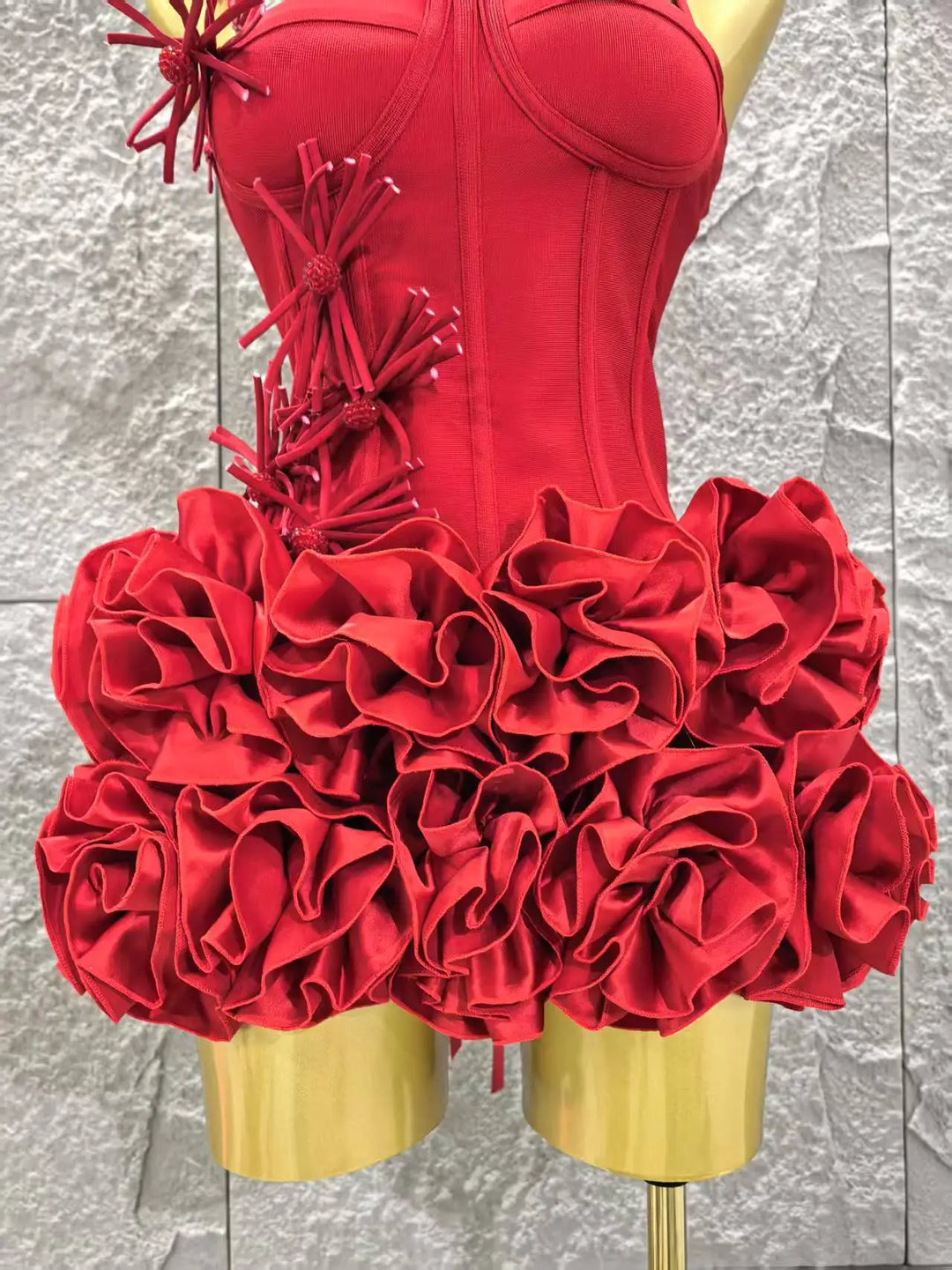 Exclusve Strapless Bodycon Dress For Night