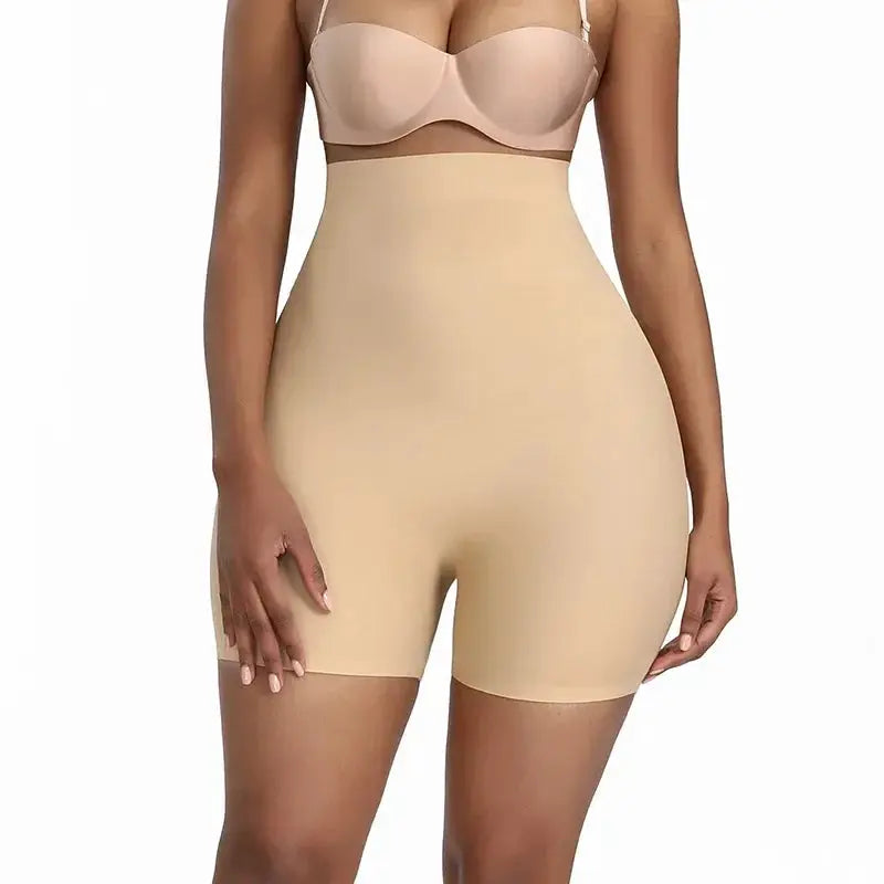 High Waist Padded Butt Lift Panties Tummy Control Shapewear