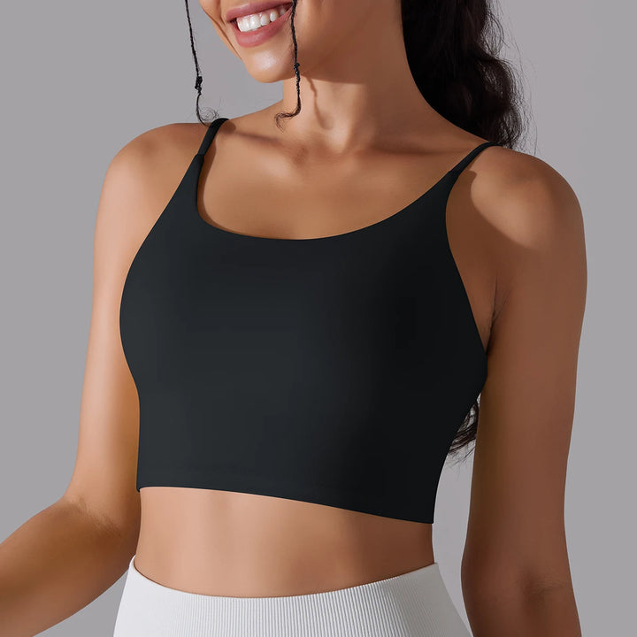 Women Yoga Bra Sports Underwear Soft Running Quick DryTank Top Fitness Gym Padded Bralette Shockproof Bra Beautiful Back
