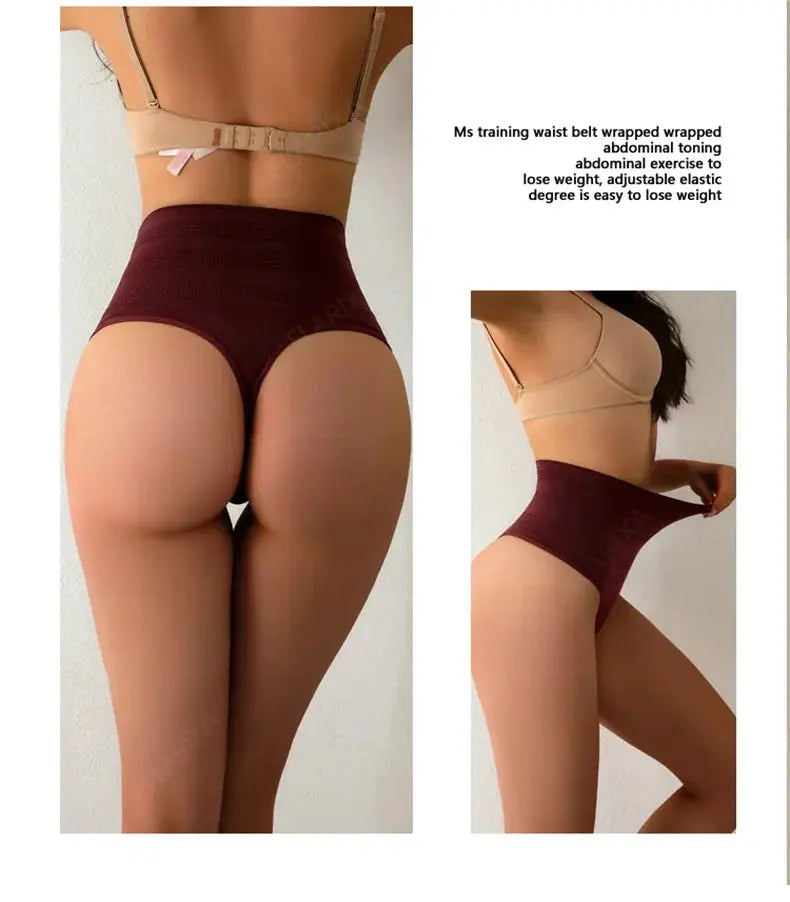 Flarixa Tummy Control Panties High Waist Belly Shaper