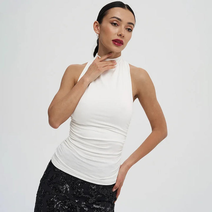 Dozw Luxury Cotton Knit Tank Top With Soft Feel