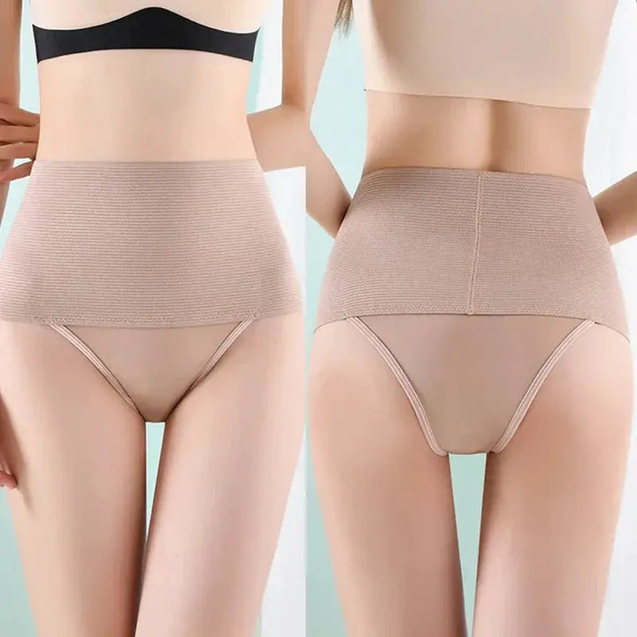 OWEQ High Waist Shaping Panties Elastic Waist Trainer