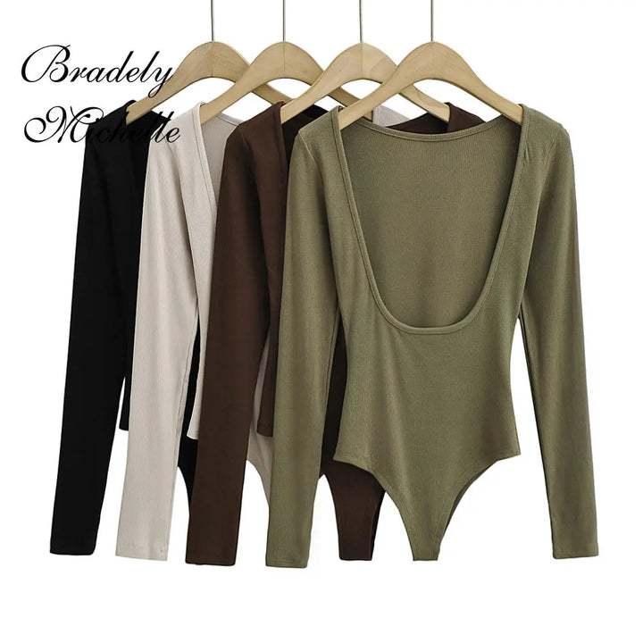 Luxury Backless Knitted Jumpsuit For Women