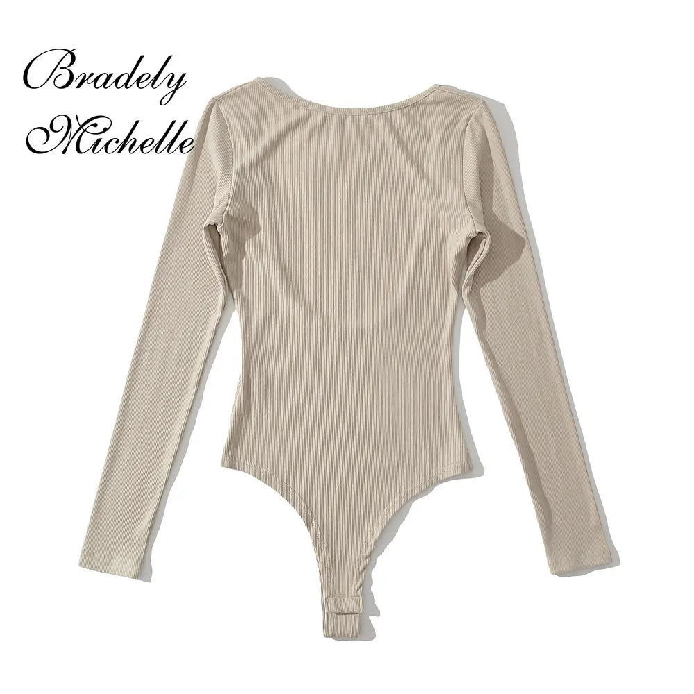 Luxury Backless Knitted Jumpsuit For Women