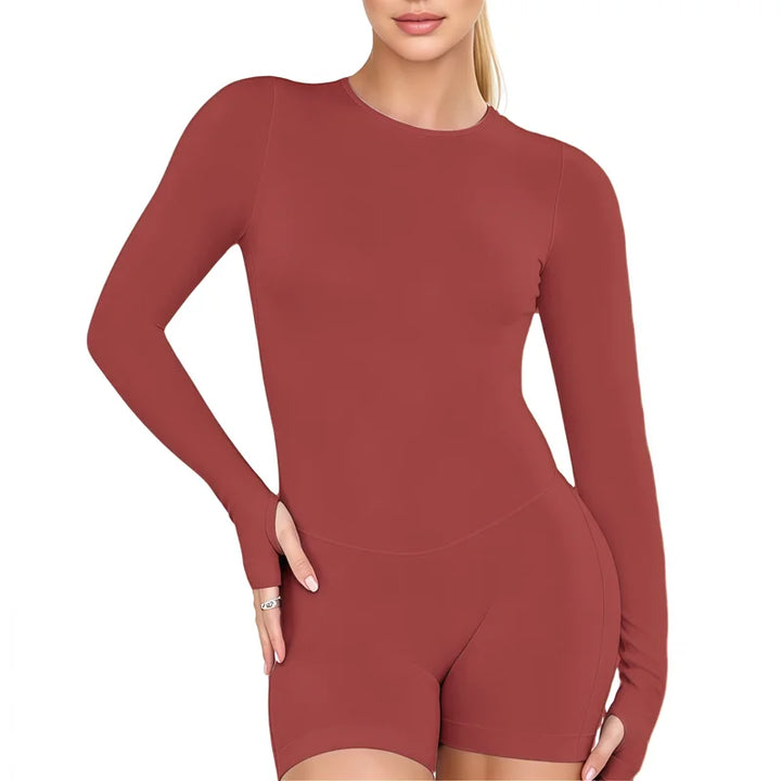 Histello Women Seamless Nylon Jumpsuit Exclusive