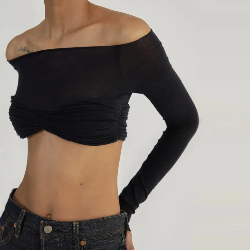 Tornova Mesh Bodysuit With Exquisite Twist Back