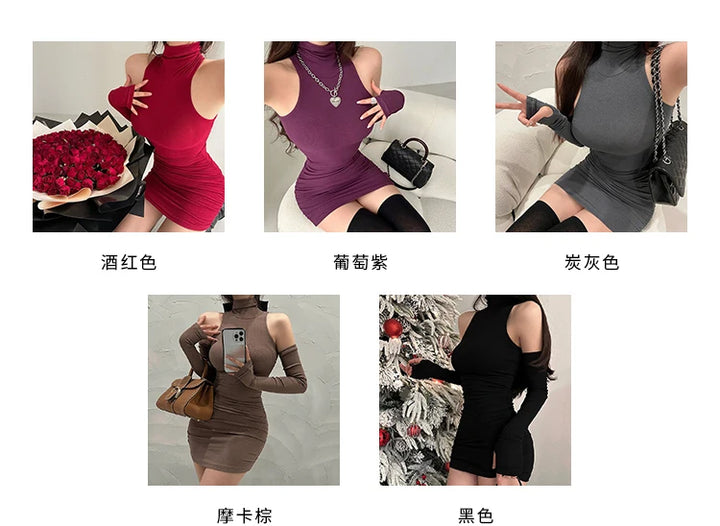 Jeyongzoo Woven Bodycon Dress For Elegant Boutique