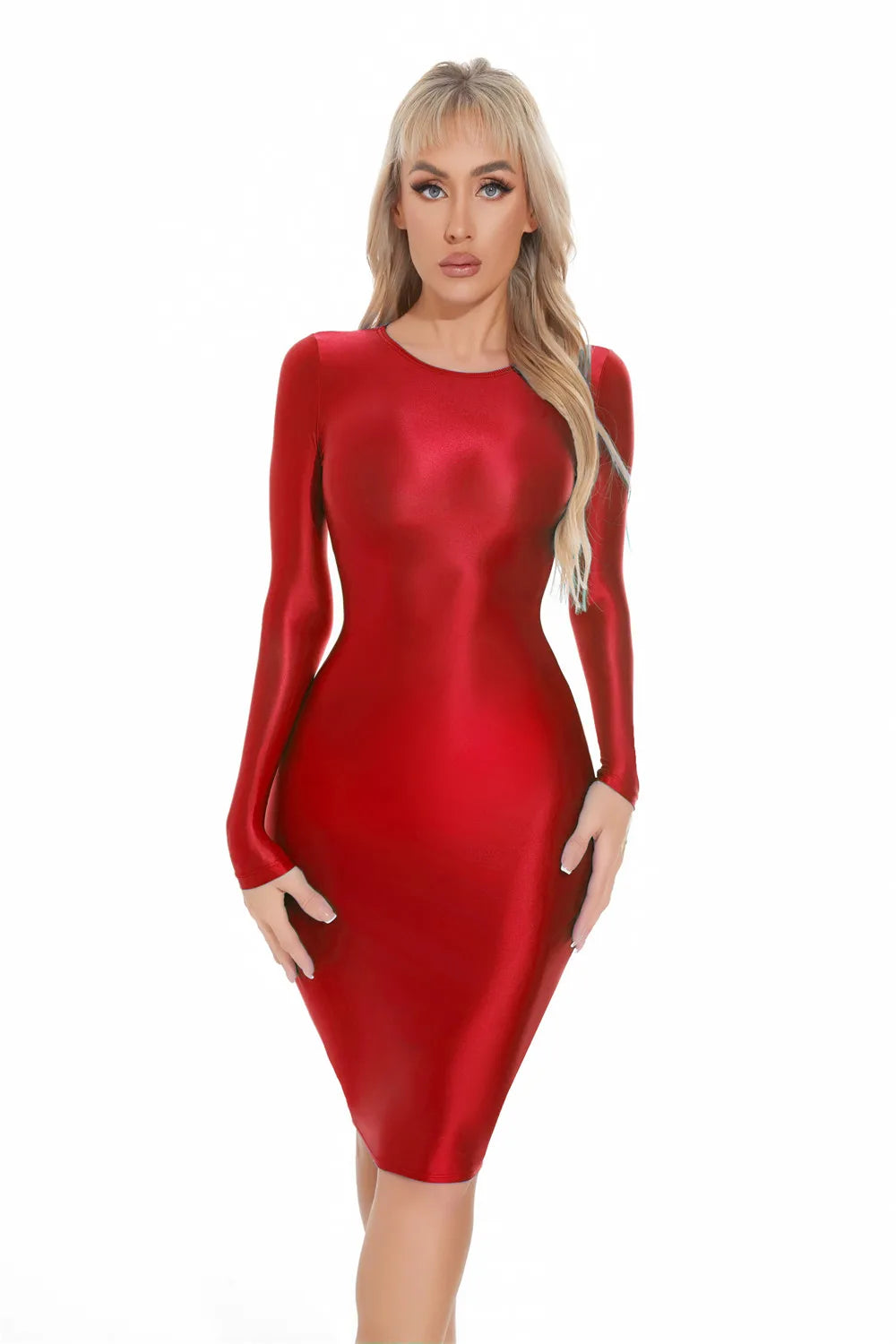 Women Exclusive Sculpted Evening Dress Premium