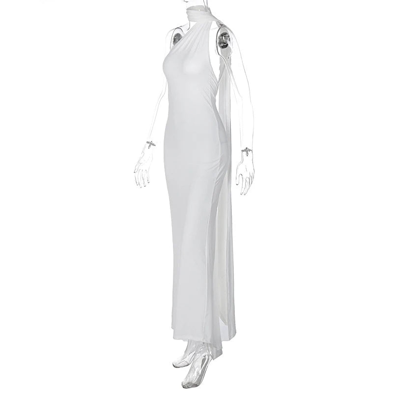 Todoblack Neon Y2K Signature Bodycon Maxi Dress