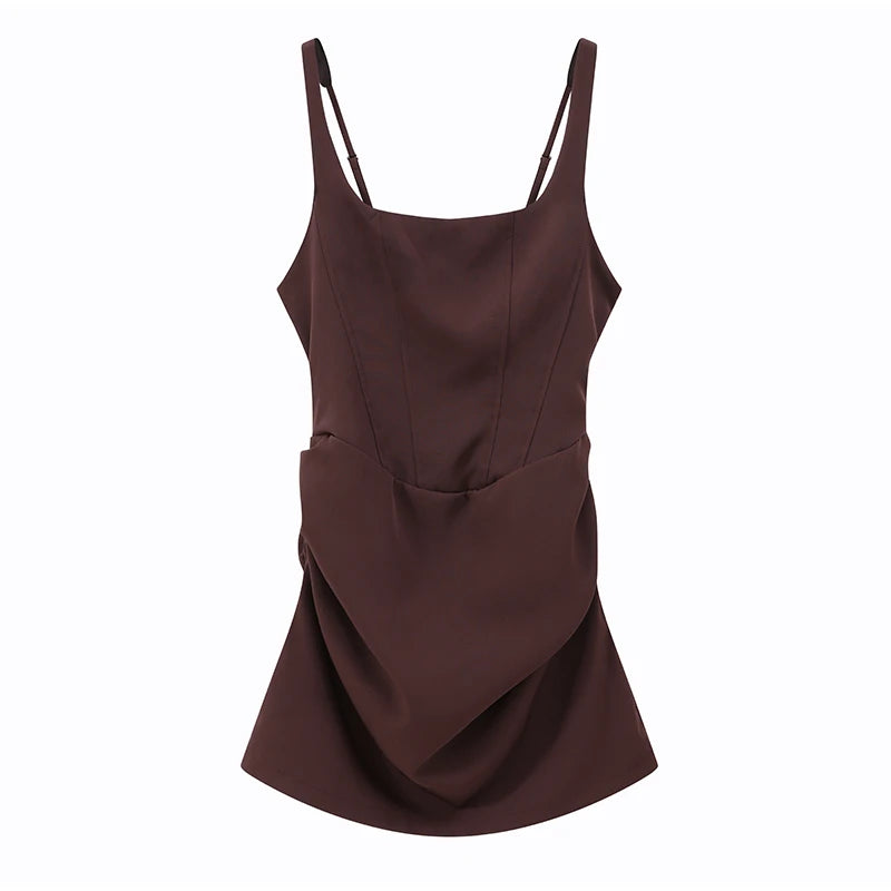 Signature Structured Square Neck Summer Dress