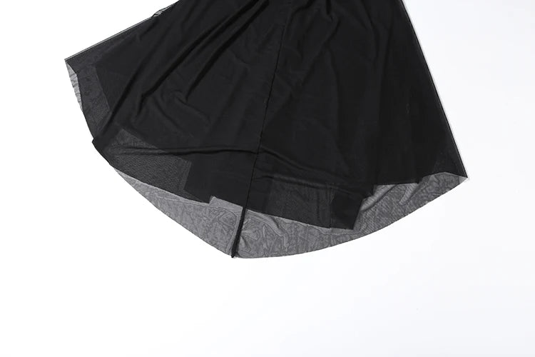 Y2K Mini Dress Tiered Backless Elegant Style