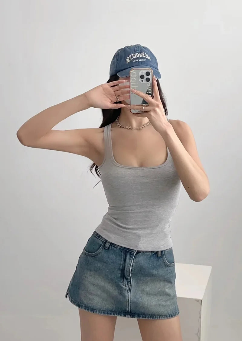Sculpted Knit Crop Top Df997 For Fitness