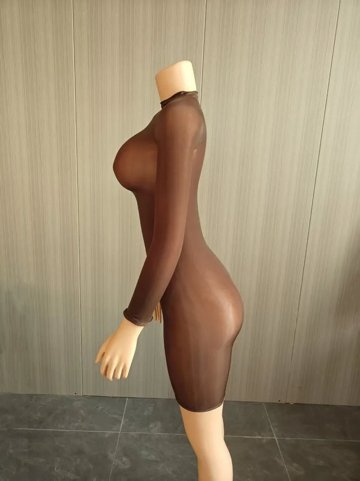 Leosoxs Signature Seamless Glossy Long Sleeve
