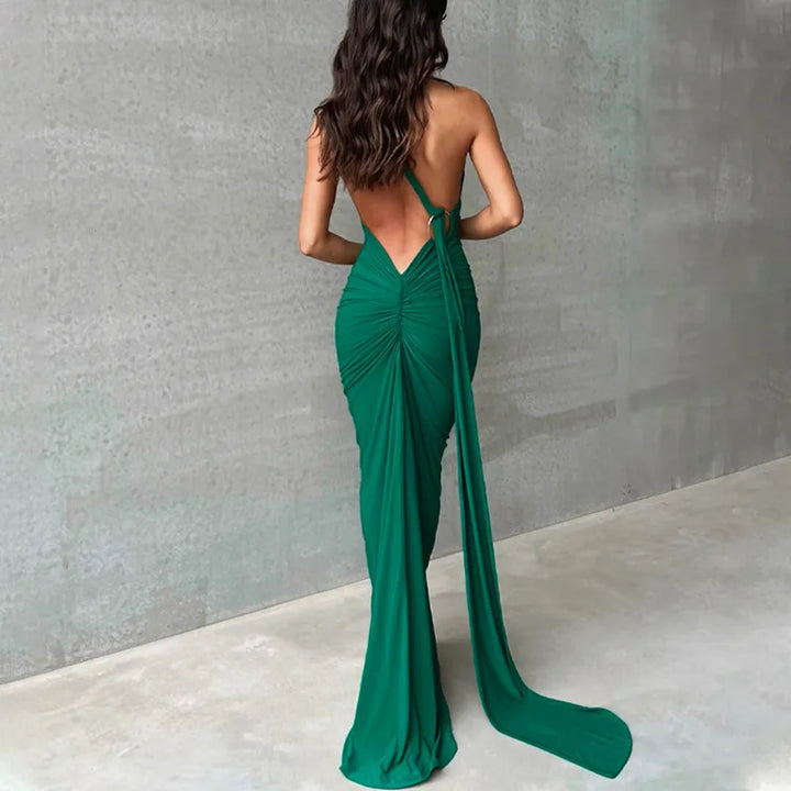 Todoblack Neon Y2K Signature Bodycon Maxi Dress