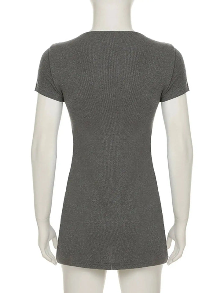 Luxury Black V Neck Mini Dress For Elegant