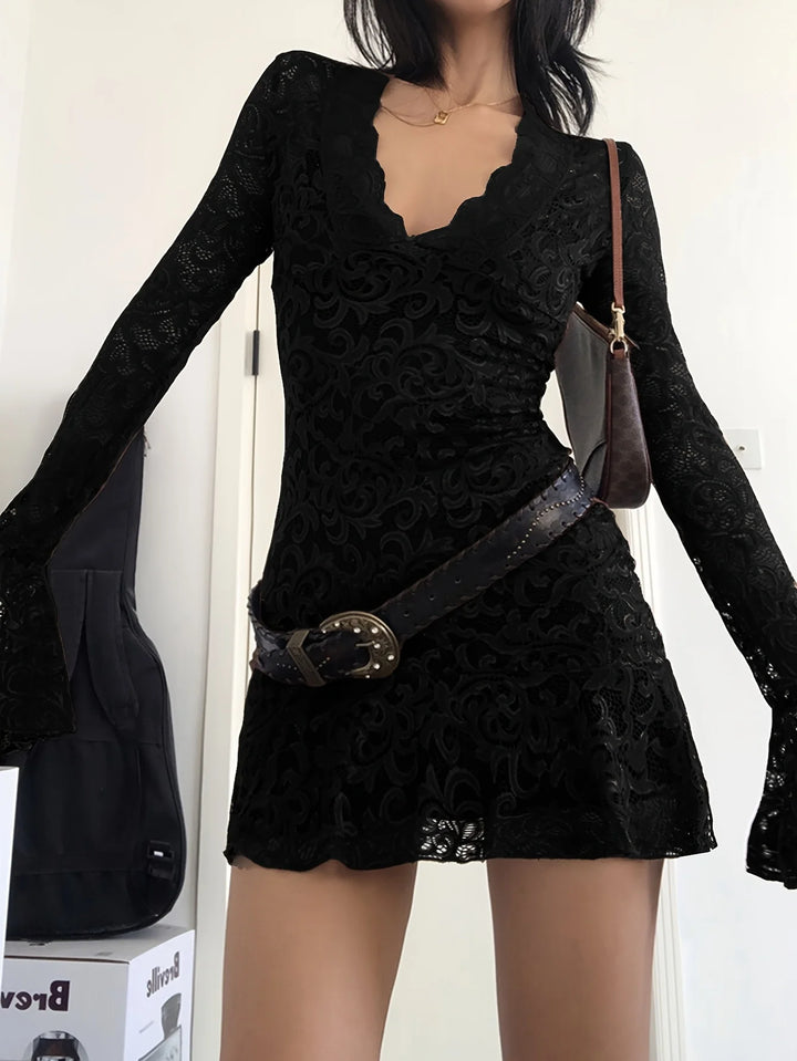 Feeling Good Fff Duo Engineered Knit Bodycon Dress