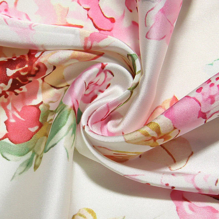 Elegant Floral Maxi Dress With Empire Waist