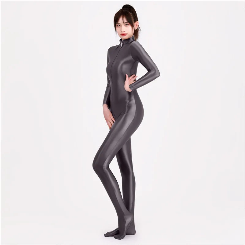 Premium Slim Fit Nylon Jumpsuit For Women