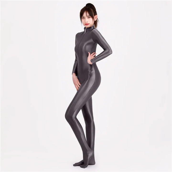 Premium Slim Fit Nylon Jumpsuit For Women