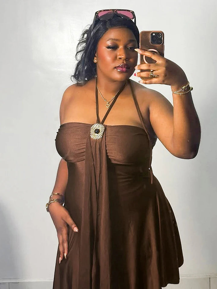 Weiss Puss Sleeveless Bodycon Mini Dress For Party