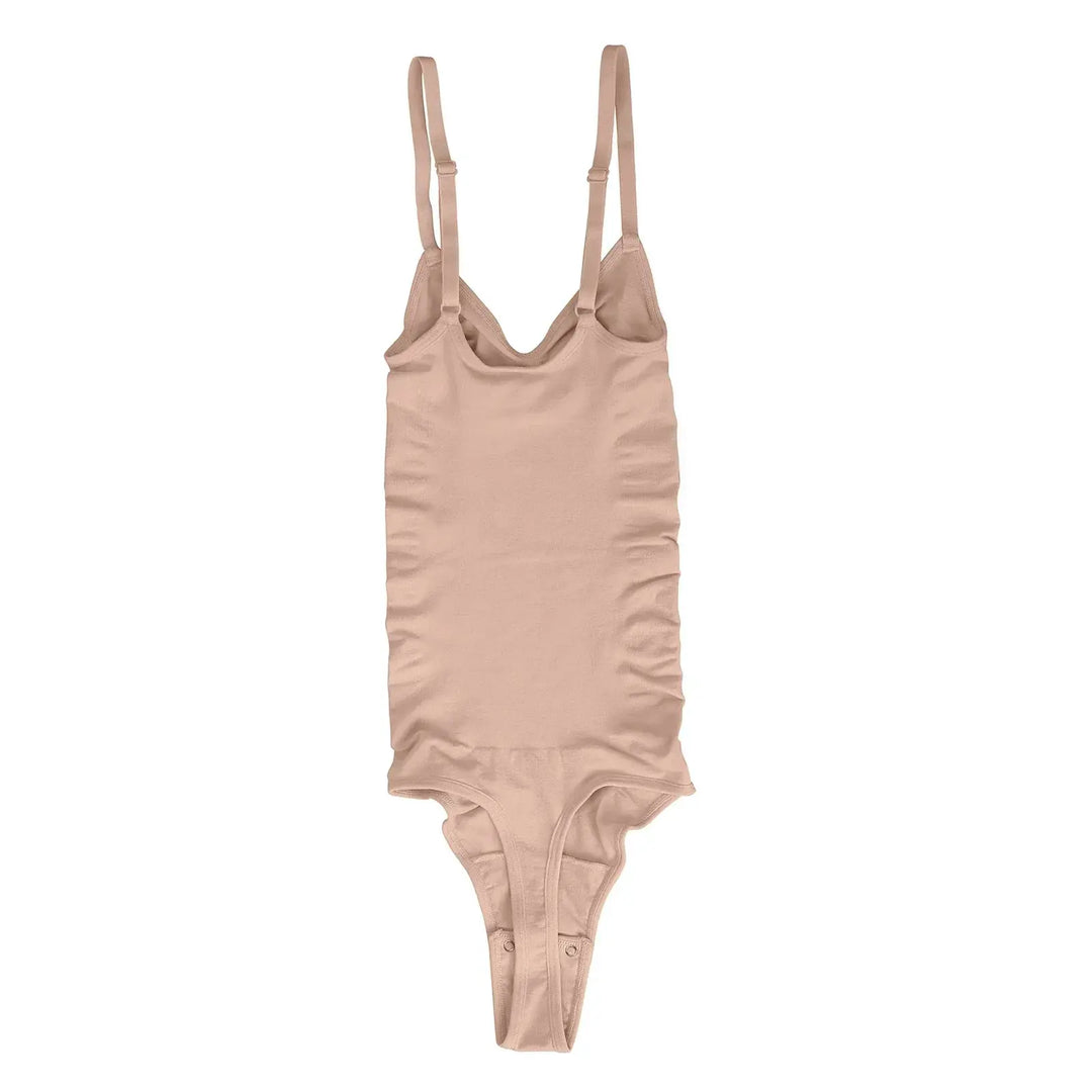 Seamless Thong Bodysuit for Women Slimming Shapewear