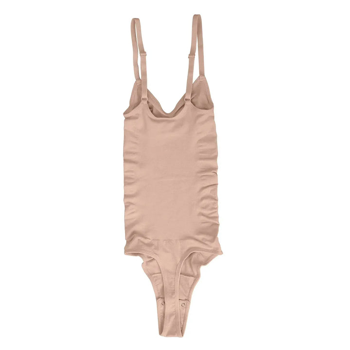 Seamless Thong Bodysuit for Women Slimming Shapewear