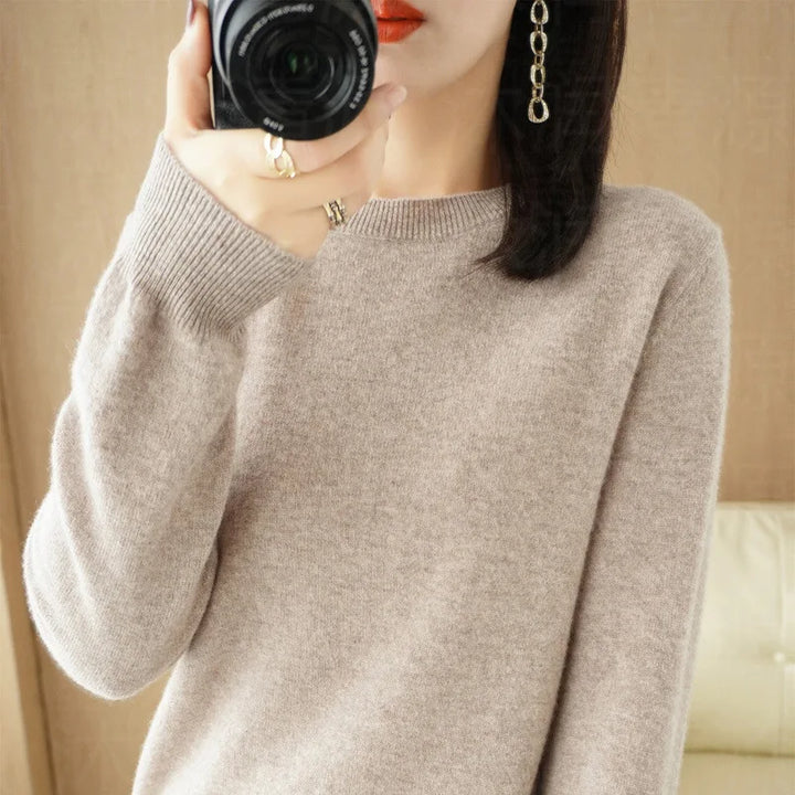 Autumn And Winter Cashmere Sweater Women&