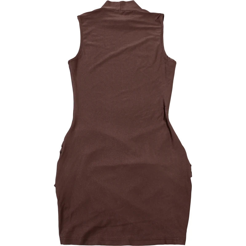 Elegant Ruffled Mini Dress For Evening Events