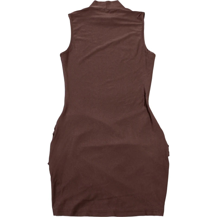 Elegant Ruffled Mini Dress For Evening Events