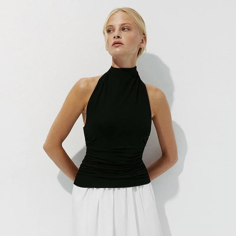 Dozw Luxury Cotton Knit Tank Top With Soft Feel