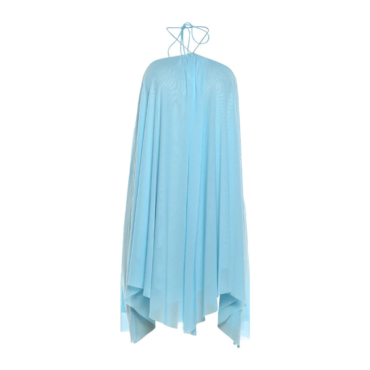 Y2K Mini Dress Tiered Backless Elegant Style