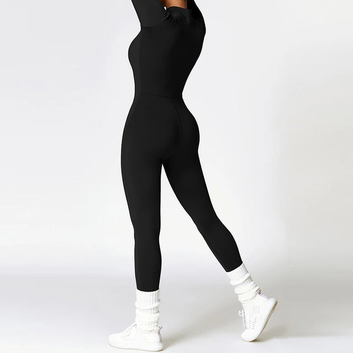 Warm Thin Fleece Jumpsuits Women&