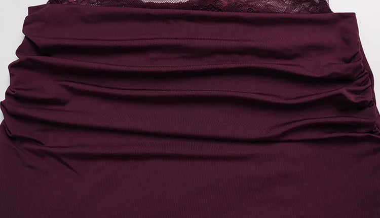 Cnyishe Lace Patchwork Sheath Dress Exclusive