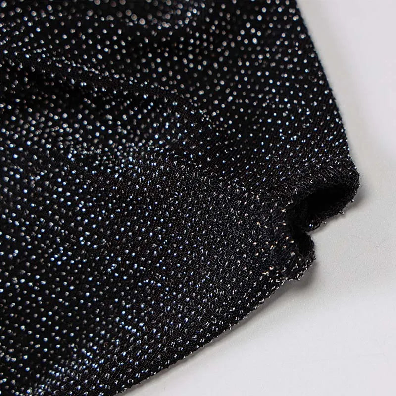 Exquisite Black Slim Knit Jumpsuit For Fall
