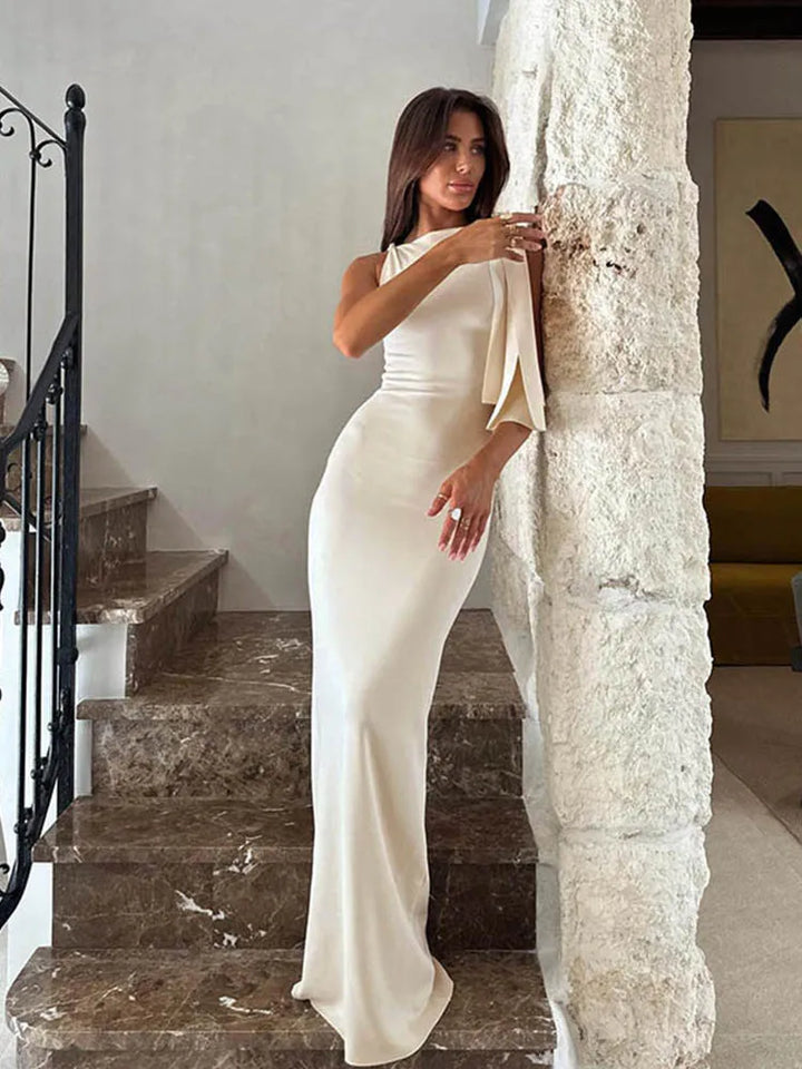 Elegant Women Asymmetrical Sweetheart Dress