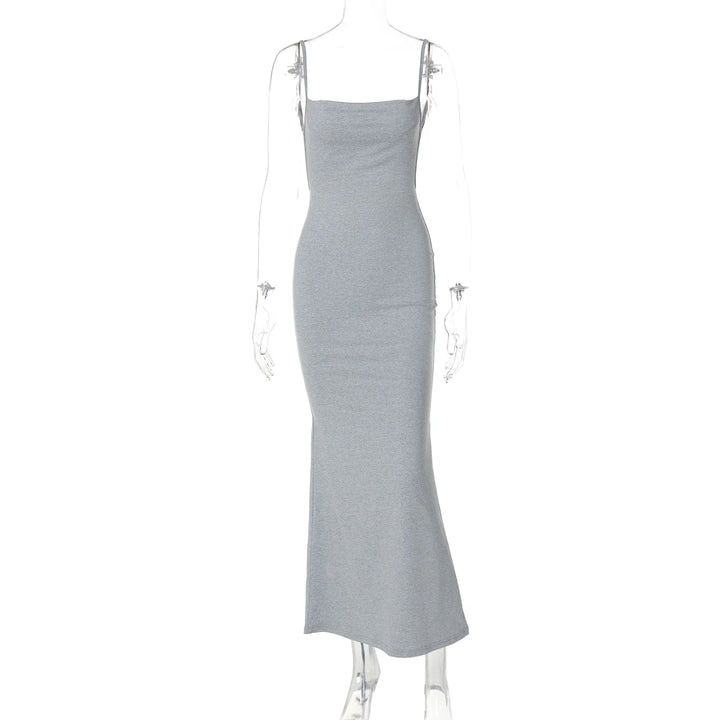 Lux Y2K Knit Maxi Dress Premium Fit